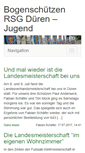 Mobile Screenshot of jugend.rsg-dueren.de